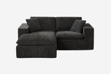ZORVA 78" Loveseat with 1 Ottoman