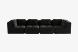 CORDELIA 151" 4-Seater High Armrest Sofa