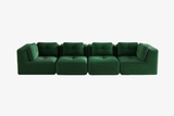 CORDELIA 151" 4-Seater High Armrest Sofa