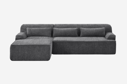 ZELAR 102" Chenille Left Chaise Sofa