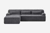 ZELAR 102" Chenille Left Chaise Sofa