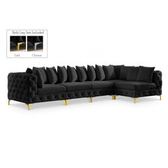 Tremblay Velvet Modular Sectional