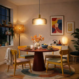 Dune Pendant Lamp - Black Sprayed and Gold