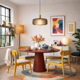Dune Pendant Lamp - Black Sprayed and Gold