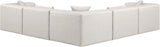 Cube - 5 Piece Modular Corner Sectional