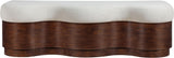 Savoy - Bench With Brown Base