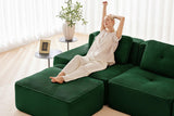 CORDELIA 82" Loveseat with 1 Ottoman