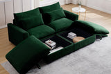 HARMONY 86" Sofa Loveseat with 2 Ottomans