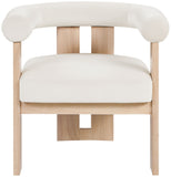 Arienzo - Performance Fabric Upholstered Accent Chair - Natural Base