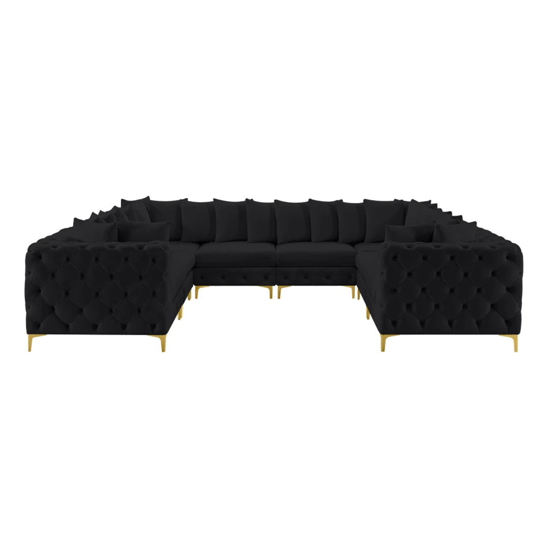 Tremblay Velvet Modular Sectional