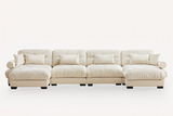 CLOUDIES 173" Sofa 4 Seater with 2 Ottoman