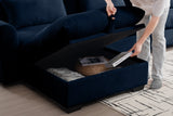 PERTH 51" Single Sofa with 1 Ottoman