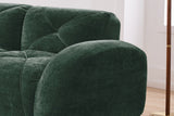 MYLO 110" 3-Seater Sofa with 2 Ottomans