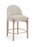 Torino - Counter Stool With Brushed Natural Base