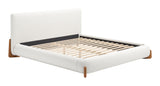 Baris King Bed Ivory