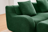 ROMA 82.7" Loveseat with 2 Ottomans