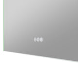 ANZZI Rectangular LED Smart Mirror (24x32 or 28x32 in.), Copper-Free, Adjustable CCT, Built-in Defogger, UL-Certified