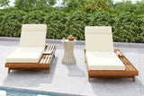 ORVA Outdoor Lounge Chaise with Headrest