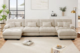 CLOUDIES 173" Sofa 4 Seater with 2 Ottoman