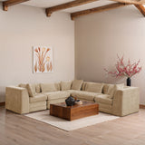 Stellar - 5 Piece Upholstered Modular Sectional