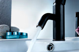 ANZZI Bravo Elegant Low-Arc Faucet (1.87" H), Single Hole, Rhino Alloy Solid Brass, 1.2 GPM, Various Finishes