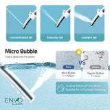 ENVO Dia Series 1.28 GPF 1-piece Auto Open Smart Bidet Toilet in White with Dual Flush, Heated Seat, and Foot Sensor