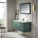Luna Series 19 in. Ceramic Drop-in Oval Bathroom Sink Basin in White