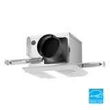 Ciarra Energy Star Bathroom Exhaust Fan with 11W LED Light – Quiet, Energy Efficient, Versatile Ventilation | CAEFL8