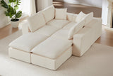 ZORVA 98" 6-Seater Sofa