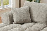 ELARA 108" Chenille Left Chaise Sofa