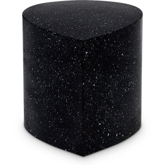 Petal - Iron Coffee Table - Black Terazzo