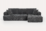 ELARA 108" Chenille Right Chaise Sofa