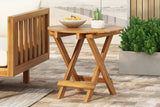 URVON Patio Chair Sets with Foldable Table