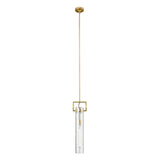 Zeus 1 LED Light Pendant // Crystal & Gold