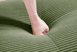 MIA 82'' Loveseat with 2 Ottomans