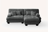 CLOUDIES 94" Loveseat with 1 Ottoman