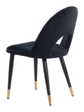 Menlo Dining Chair (Set of 2) Black