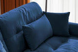 CLOUDIES 134" 3 Seater Sofa with 2 Ottomans