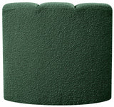 Arc - Boucle Fabric Curved Corner Chair