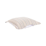 Indoor/Outdoor Puff Ottoman Cover & Cushion Dune Sand