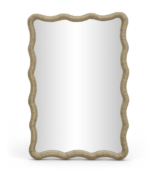 Meadow - Jute Rope Framed Mirror - Natural