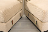 DESEO 130" 3-Seater with 1 Ottoman