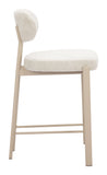 Aurea Counter Stool (Set of 2) Light Gray