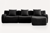 ROMA 115.3" 3-Seater Sofa with 1 Ottoman