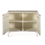Fern 38" Cabinet with Two Doors in Coastal White