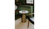 France Accent Table Gold