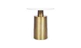 France Accent Table Gold