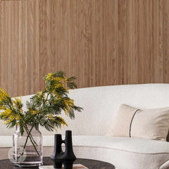 Flutto™ Oak Mini-Ridge Flexible Tambour Wood Panels