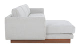 Vernon Left Sectional Grey