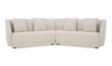 Fraser 2 Piece Modular Sofa White